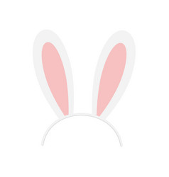 Easter Bunny Rabbit Ears Headband Icon