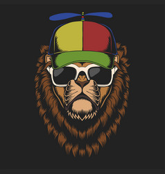 Lion Propeller Hat