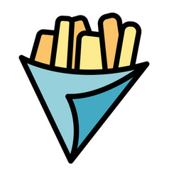 Churro Menu Icon Flat