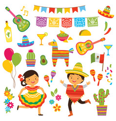 Cinco De Mayo Clipart Set