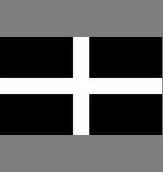 Flag Of Cornwall Ceremonial County England United