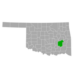 Map Pittsburg In Oklahoma