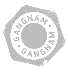 Gangnam Stamp Rubber Grunge