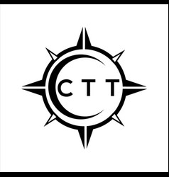 Ctt Abstract Technology Circle Setting Logo