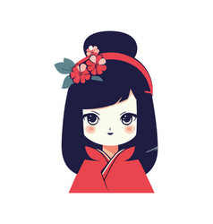 Smiling Asian Girl Avatar