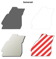 Somerset Map Icon Set