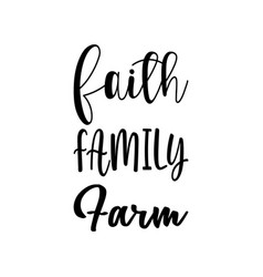 Faith Family Farm Quote Letter