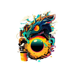 Demon Eye From The Hell Artwork