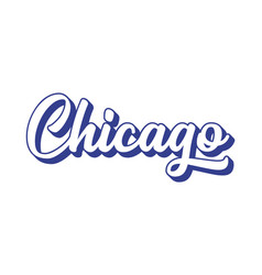 Handwritten Word Chicago Name Of State Capital Of