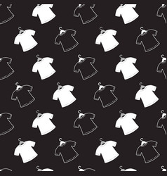 Minimalist Black And White Cotton Shirts Pattern