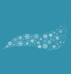 Snow Flake Wind Winter Frozen Elements With Star