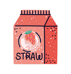 Strawberry Milk Carton