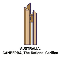 Australia Canberra The National Carillon Travel