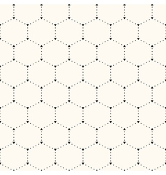 Seamless hexagon pattern Royalty Free Vector Image