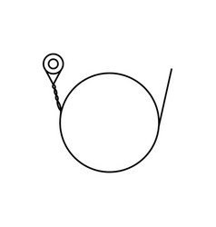 Single Guitar String Pictogram