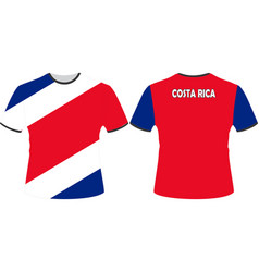 T Shirts Design With Costa Rica Flag