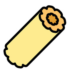 Sweet Churro Icon Flat