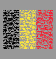 Brand Belgium Flag - Collage Imperial Objects