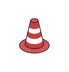 Traffic Cone Construction Composition