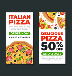 Delicious Pizza Special Offer Flyer Italian Pizza