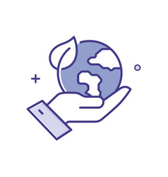 Planet Conservation Icon Design