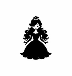 Black Silhouettes Of Princess Isolate G