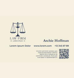 Law Firm Legal Advice And Services Business Card