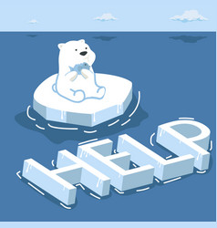 Polar Bear North Pole Arctic Global Warming