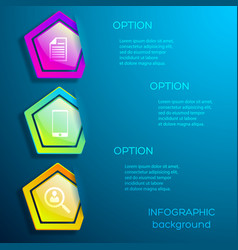 Abstract Digital Business Infographic Design