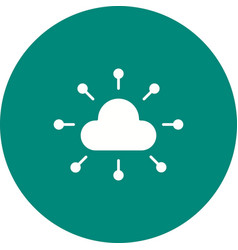 Cloud Network Icon Image