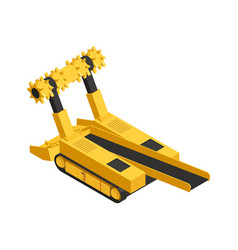 Isometric Mining Machinery