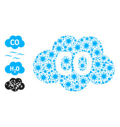 Virus Carbon Monoxide Composition Icon And More