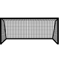 Football Goal On White Background Soccer Goal