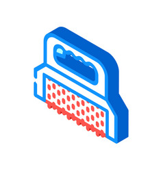 Manual Skinning Machine Isometric Icon