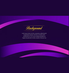 Abstract Purple Curved Background