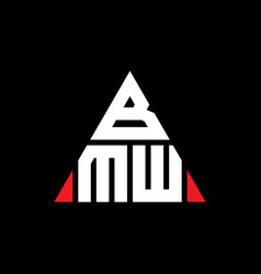 Bmw Triangle Letter Logo Design