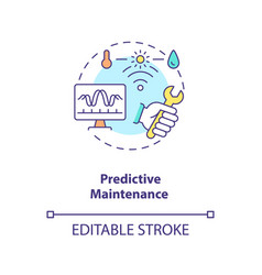 Predictive Maintenance Concept Icon