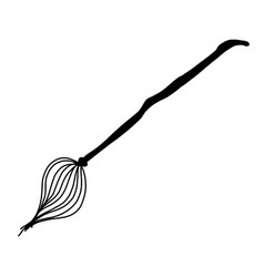 Cartoon Witch Broom Magic Broom Halloween