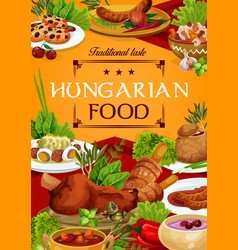 Hungary Cuisine Hungarian Food Poster