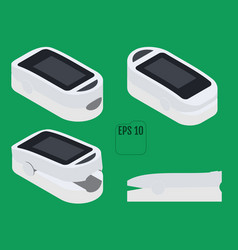 Isometric Pulse Oximetry Flat