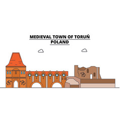 Poland Torun Travel Skyline