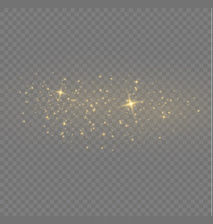 Starry Gold Dust Flash Light Spark Sparkle Stars