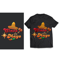 Cinco De Mayo Design Svg T-shirt