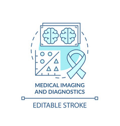 Medical Imaging And Diagnostics Turquoise Concept