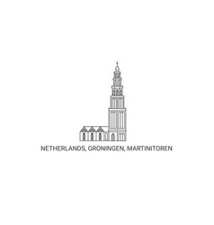 Netherlands Groningen Martinitoren Travel