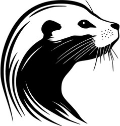 Otter - Black And White