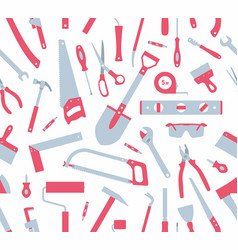 Wall with tools Royalty Free Vector Image - VectorStock