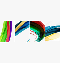 Abstract Colorful Wave Posters For Wallpaper