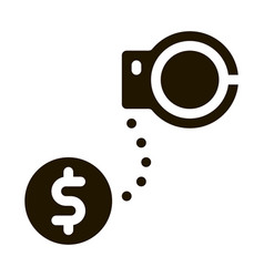 Jail Or Freedom For Money Bail Icon Glyph