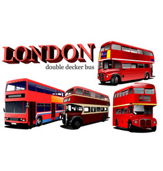 London Double Decker Red Bus